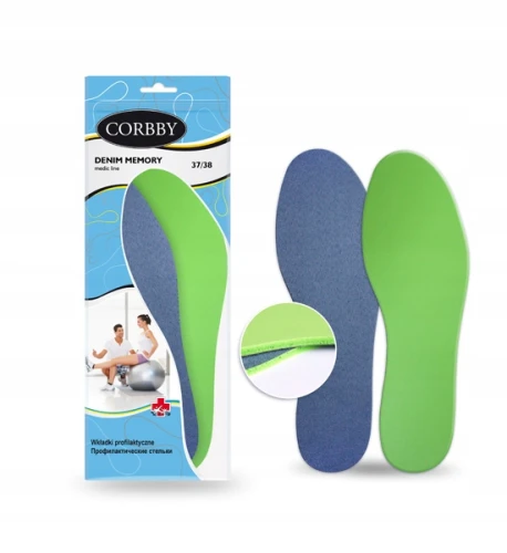 Wkładki z pamięcią kształtu stopy MEDIC LINE